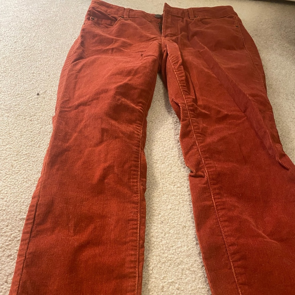 Orange Jeggings